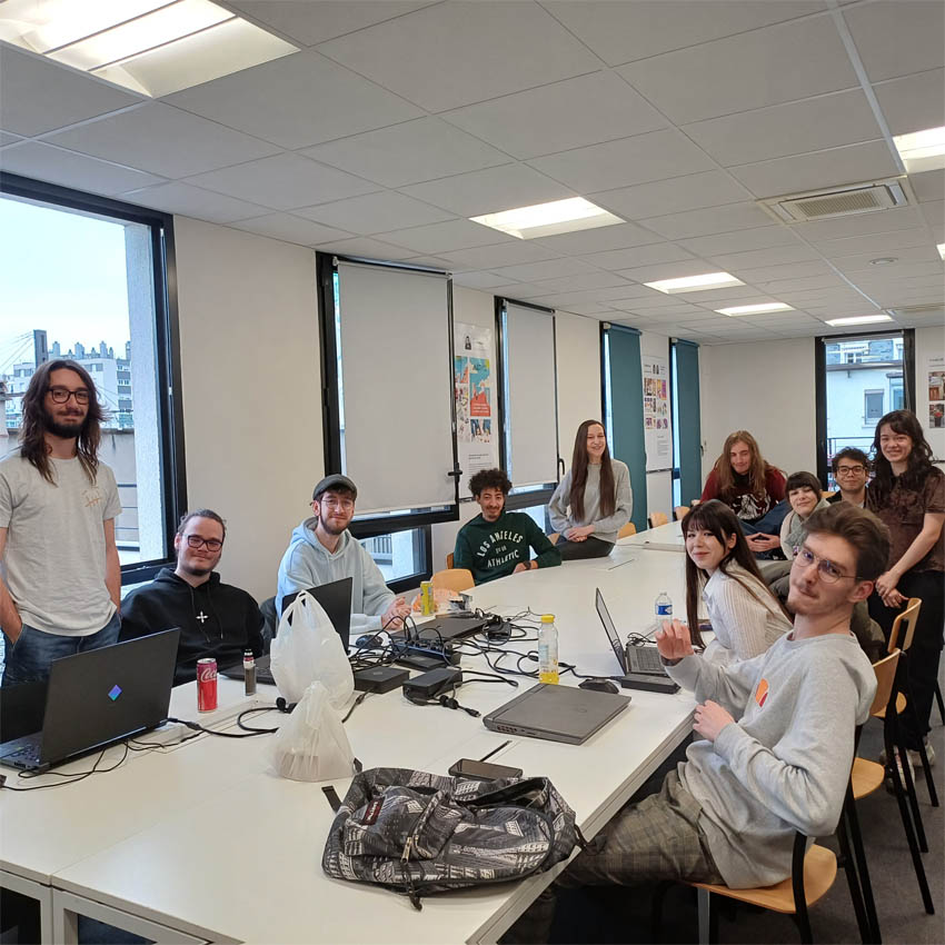 Classe de Game Design à E-artsup