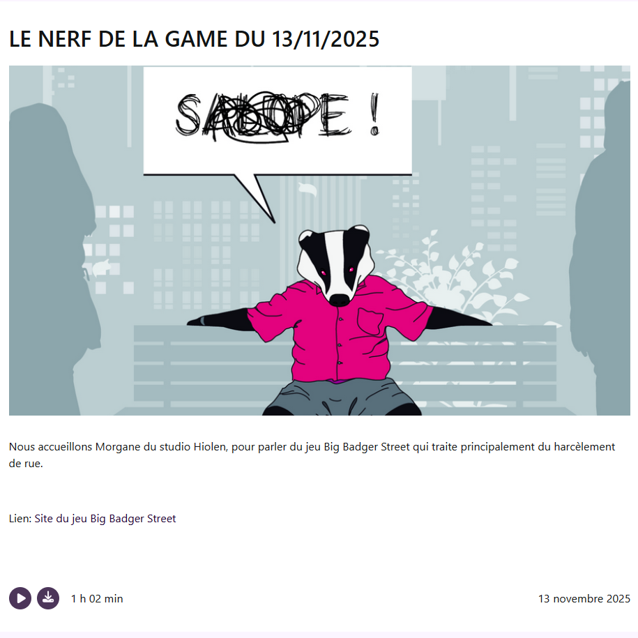 Radio Le Nerf de la Game
