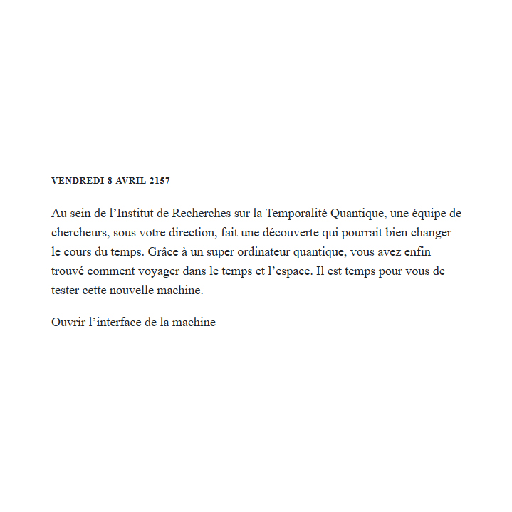 jeu Réalité Altérée !